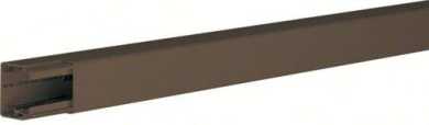 Leitungsführungskanal aus PVC LF 30 x 30 mm sepiabraun 