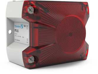 LED-Leuchte PY L-S rot 12-48DC 76cd IP66 NEMA4/4x RAL7035 