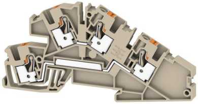 Durchgangs-Reihenklemme AITB 4 BB L-L 