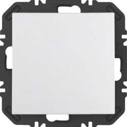 EnOcean Modul mit Wippe 1fach polarweiß glänzend 