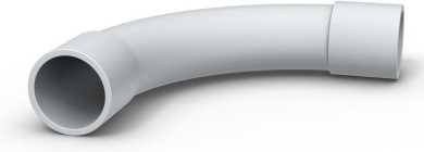 Steckbogen 90° grau Ø 50mm 