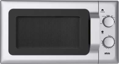 Unterbau Mikrowelle MWU 20.4 Silber 