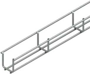 Gitterrinne U-förmig 40x40x3000 mm Draht-Ø 3,5 mm Edelstahl 