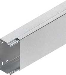 Leitungsschutzkanal mit Deckel 60x150x2000mm mit Bodenlochung Stahl bandverzinkt 