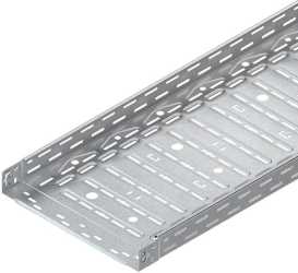 Kabelrinne gelocht mit angeprägtem Verbinder 60x400x3000 mm CITO Stahl 