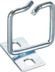 Kabelführungsbügel 80 x 80 mm mit seitlich versetzter Montageplatte 