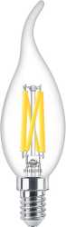 LED-Kerzenlampe MASTER LEDCandle 3,4-40W E14 927 BA35 CL G 470lm 2700K DimTone 