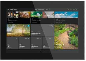Busch-SmartTouch 10 schwarz/Edelstahl 