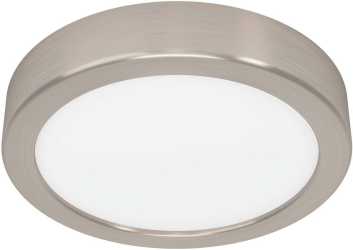 Aufbauleuchte FUEVA 5 11W LED 1350lm 3000K M160 nickel-matt weiß 