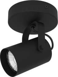 Wand/Deckenleuchte SOREGO GU10-LED 1x3W schwarz 