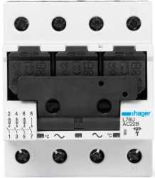 D02-Lasttrennschschalter 3-polig+N 63A 