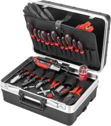 Industriekoffer POWER mit Trolley 25-Teilig 