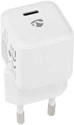 USB-Netzladegerät USB-C 3A 30W automatische Spannungswahl weiß 