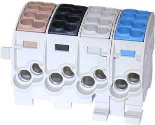 Hauptleitungsklemme ZK 25/4 4X4 AL/CU 