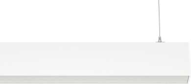 Profil-Hängeleuchte Line50 1411mm 940 dir/indir. weiß microprismatisch 