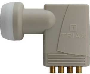 TQT 400 Gold Quattro LNB F-Buchse grau 