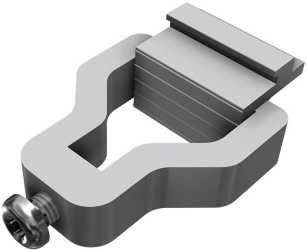 Klemmkombination für vertikale Modultragschienenmontage 