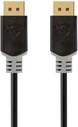 Displayport Kabel 8K@60Hz vergoldet 3 m anthrazit 