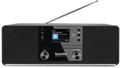 Uhrenradio Digitradio 370 CD BT CD-Player mit MP3 Fernbedienung schwarz 