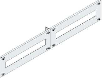 Blenden Teilungs-Set Breite D Metall, mittig geteilt 