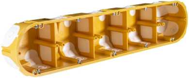 Gerätedose luftdicht für Hohlwand 5-fach 351x68x50 mm 