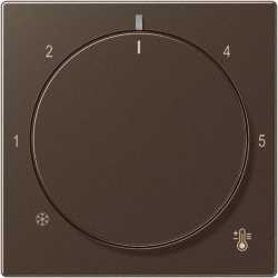 Abdeckung für Thermostat mokka A 1749 BF MO 