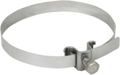 Leitungshalter für Regenfallrohre NIRO Ø 50-120 mm Rd. 6-8 mm 