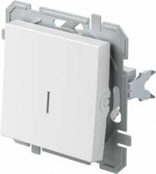 Schalter 1-polig 10 AX 250 V weiß IN 