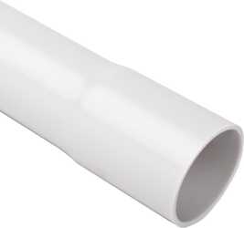 PVC Stangenrohr DM 25 hellgrau flammwidrig leichte Druckbeanspruchung 