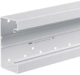 Brüstungskanalunterteil tehalit.BRP 65x130 mm PVC verkehrsweiß 