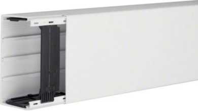 Leitungsführungskanal aus PVC LF 60x110 mm verkehrsweiß 