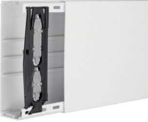 Leitungsführungskanal aus PVC LF 60x190 mm verkehrsweiß 