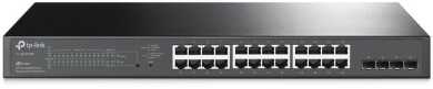 19 Zoll PoE Switch 28xGB 4xSFP 24x802.3at Metall Gehäuse 
