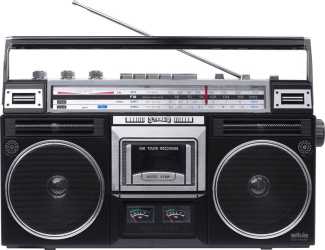 Kasettenradio mit Alarm 