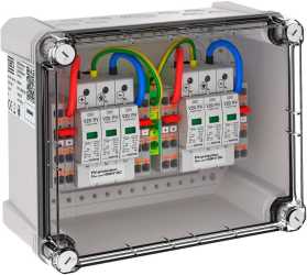 Generatoranschlusskasten 2x2 PV-String auf 2 WR-MPP 1000V DC 