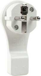 Schutzkontakt-Flachstecker für den Innenbereich 16 A 230 V weiß 