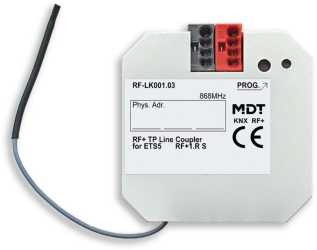 KNX RF+ Funk Linienkoppler Unterputz 