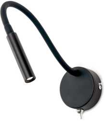 FLEXI Wandleuchte 2-1343 schwarz LED 3W 150 lm 3000K 