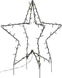 FOLDY LED-Stern 90 Dm600mm Schwarz 