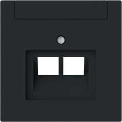 Zentralscheibe 2-fach, UAE mit Beschriftungsfeld 