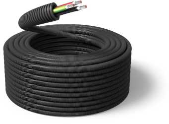 Panzerflex vorverdrahtet H1Z2Z2-K UV 2×6 SW/RT + H07Z-K 16 GN/GE 