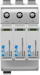 Blitzstrom- / Überspannungsableiter steckbar 1000VDC T12 2p+PE Fernmeldekontakt 