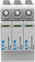 Überspannungsableiter steckbar 1000V DC T2 2p+PE mit Fernmeldekontakt 