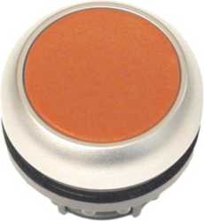 Drucktaste flach rot rastend blanko IP67 M22-DR-R 