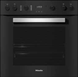 Einbau-Herd H 2455 E Obsidianschwarz 