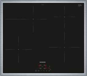 iQ300 Induktionskochfeld 60 cm Schwarz mit Rahmen aufliegend 