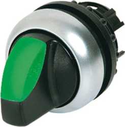 Leuchtwahltaste 3 Stellungen tastend grün 