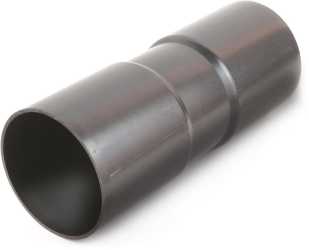 PVC-Kabelschutz-Doppelsteckmuffe KSM 50 schwarz 