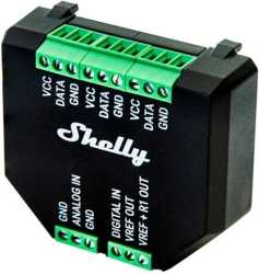 Shelly Plus AddOn - analog und digital input reader 