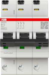 LS-Schutzschalter 3-polig 6kA B-Char 13A 3TE 